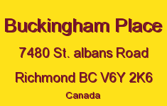 Buckingham Place 7480 ST. ALBANS V6Y 2K6